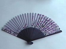 mini Silk japanese fan